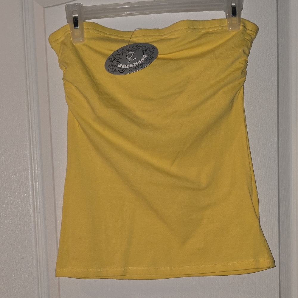 Yellow Tube Top